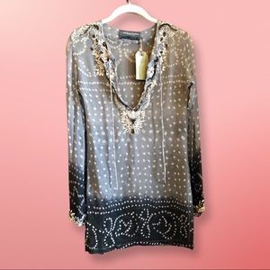 All Saints Spitalfields Silk Blouse